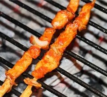 Grilled Bone-in Meat Skewers