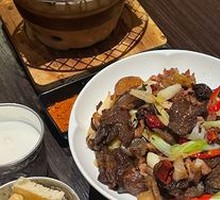Wild Mushroom Stir-Fried Winter Melon with Pork
