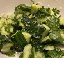 Garlic Cucumber Salad