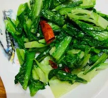 Stir-fried Oil-mustard Greens