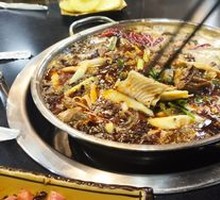 Bamboo Shoots with Yellow Beef