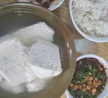 Tofu pudding rice