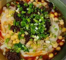 Pea and Pork Rice Noodles