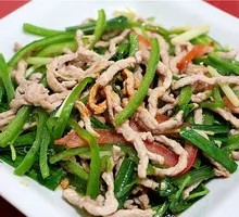Green Pepper Shredded Pork