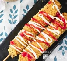 Cheesy Pull Hot Dog