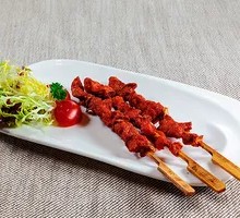 Grilled Pork Collar Skewers
