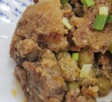 Steamed Pork Ribs with Rice Flour