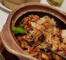Head Soy Sauce Char Siu Rice in Clay Pot