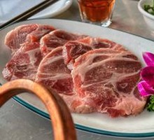 Black Hair Pig Old Meat Slices