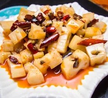 Stir-fried Lotus Root Cubes