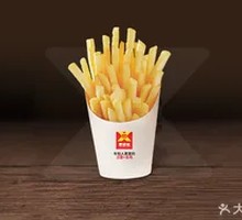 Beef Burger with Large Fries