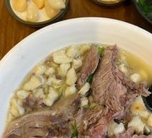 Lamb and Noodles Soup